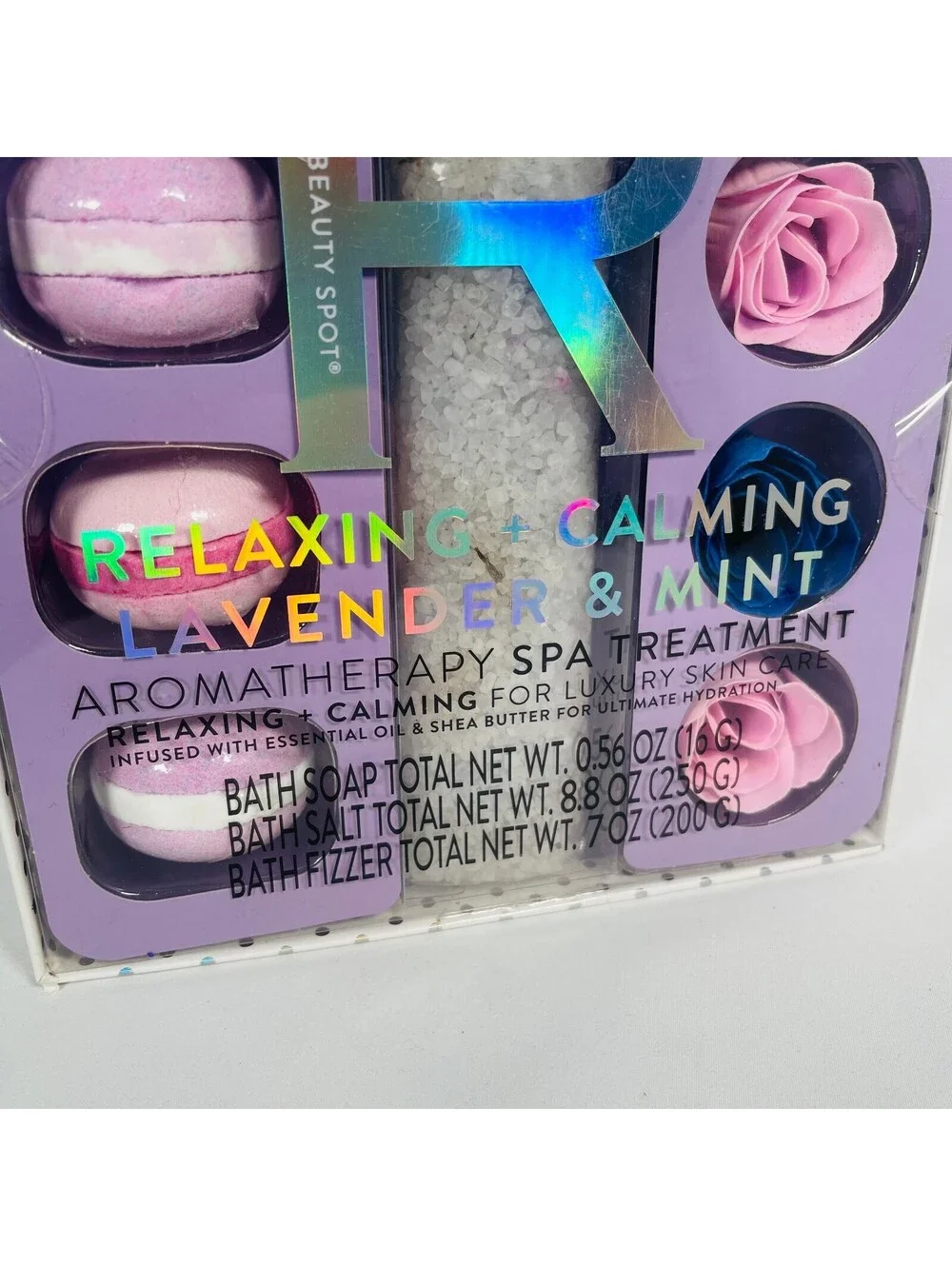 My Beauty Spot Lavender Mint Aromatherapy Spa Treatment Bath Gift Set NIB